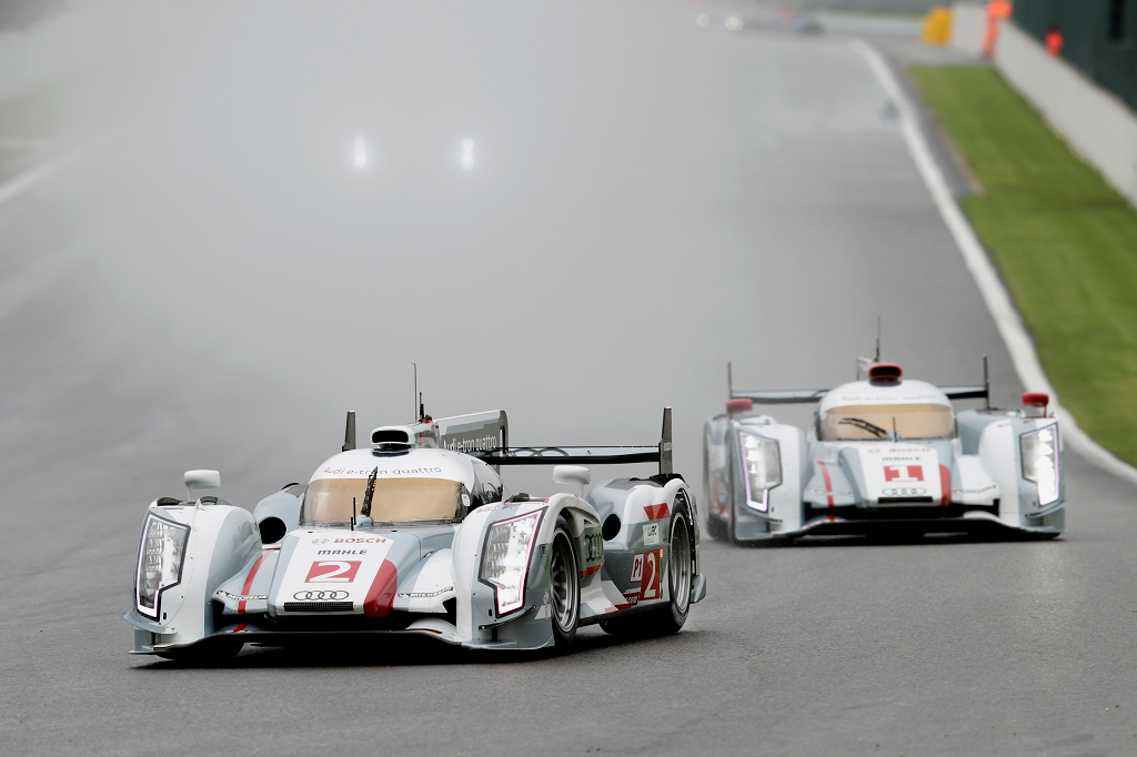 Der er kun 7,5 point mellem de to Audi mandskaber, så der er stadig noget at kæmpe om i de sidste tre løb
(Foto: Audi Sport)